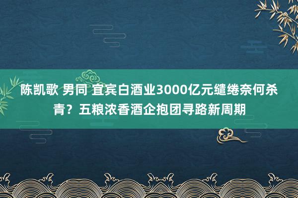 陈凯歌 男同 宜宾白酒业3000亿元缱绻奈何杀青？五粮浓香酒企抱团寻路新周期