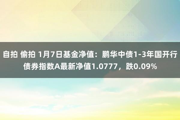 自拍 偷拍 1月7日基金净值：鹏华中债1-3年国开行债券指数A最新净值1.0777，跌0.09%